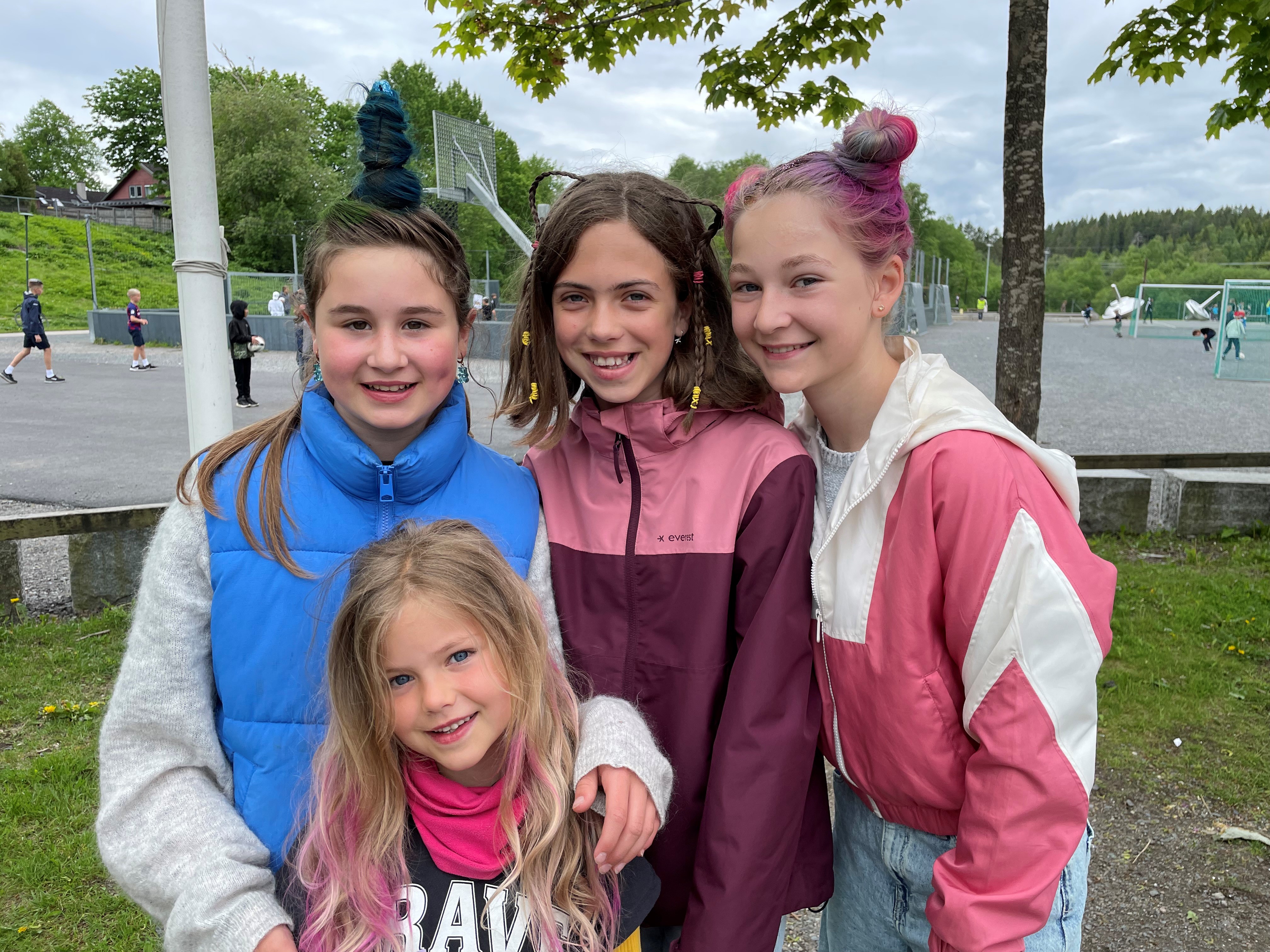 Mailin Wiig Veronica, Kajsa, Sofia & Pippi